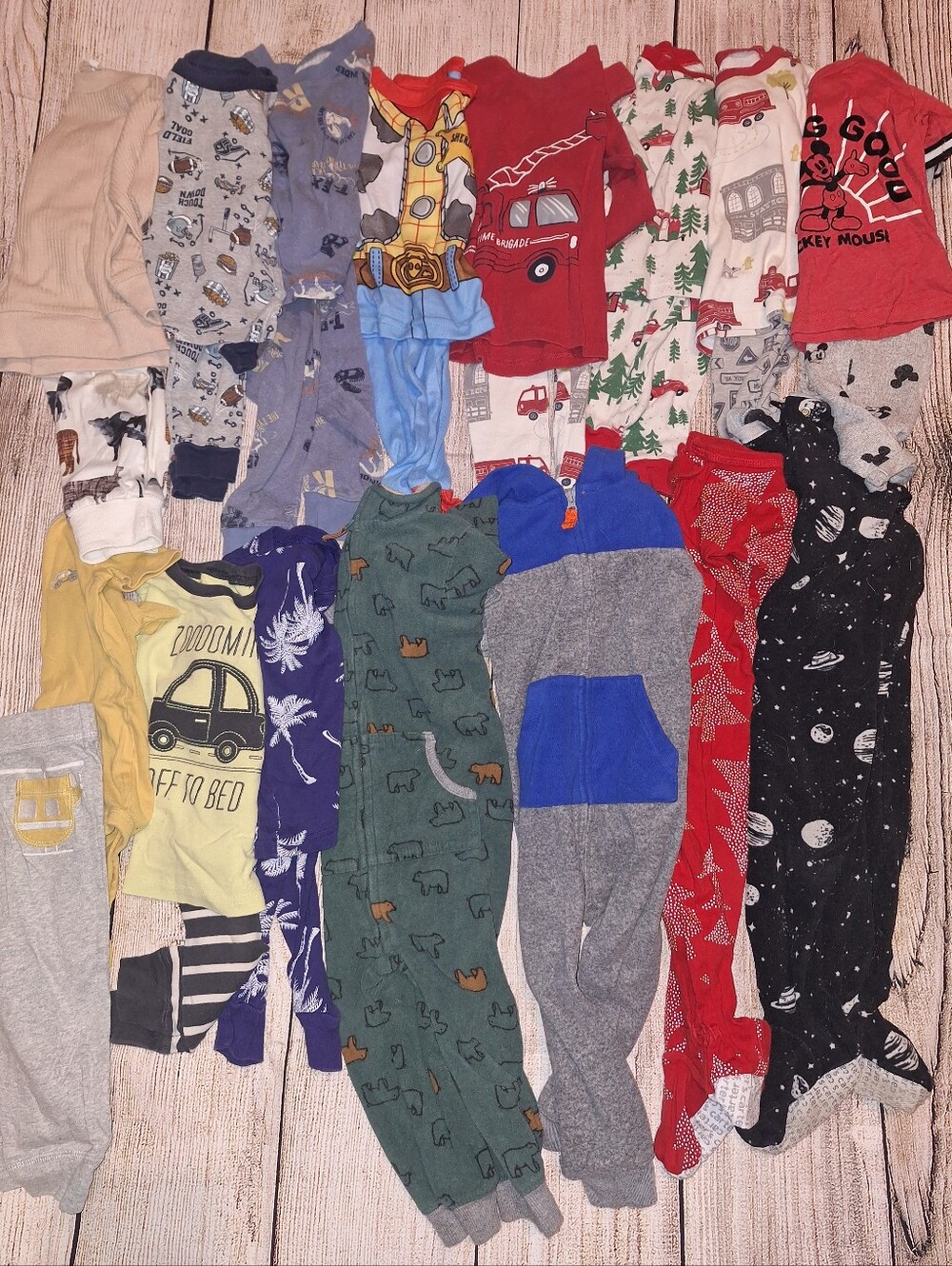 18 Month Winter Pajamas Bundle